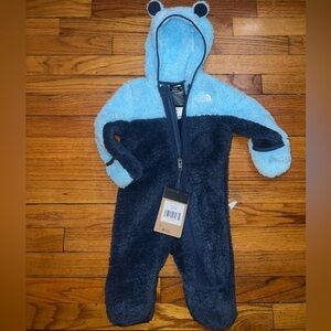 The north face baby onesie